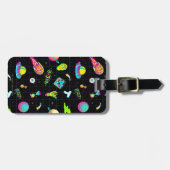 RICK UND MEHR™| Psychedelisches Muster der 3. Sais Gepäckanhänger (Vorderseite horizontal)