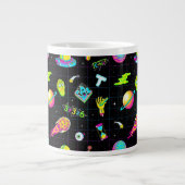 RICK UND MEHR™| Psychedelisches Muster der 3. Sais Jumbo-Tasse (Vorderseite)
