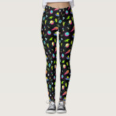 RICK UND MEHR™| Psychedelisches Muster der 3. Sais Leggings (Vorderseite)