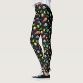 RICK UND MEHR™| Psychedelisches Muster der 3. Sais Leggings (Links)