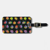 RICK UND MEHR™| Psychedelisches Wirbelmuster Gepäckanhänger (Vorderseite horizontal)