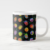 RICK UND MEHR™| Psychedelisches Wirbelmuster Jumbo-Tasse (Rechts)