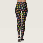 RICK UND MEHR™| Psychedelisches Wirbelmuster Leggings (Rückseite)