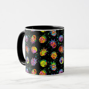 RICK UND MEHR™  Psychedelisches Wirbelmuster Tasse