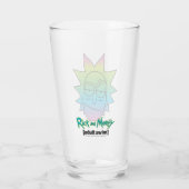 RICK UND MEHR™| Rainbow Rick Head Glas (Rückseite)