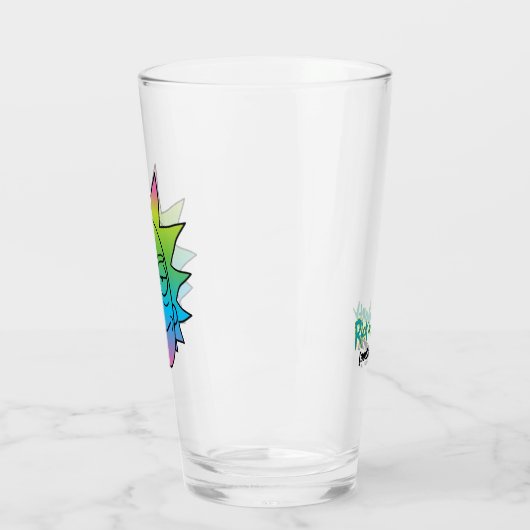 RICK UND MEHR™| Rainbow Rick Head Glas (Links)