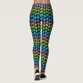 RICK UND MEHR™| Rainbow Rick Head Leggings (Rückseite)
