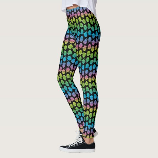 RICK UND MEHR™| Rainbow Rick Head Leggings (Links)