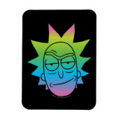 RICK UND MEHR™| Rainbow Rick Head Magnet (Vertikal)