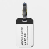 RICK UND MEHR™| Raummuster Gepäckanhänger (Rückseite vertikal)