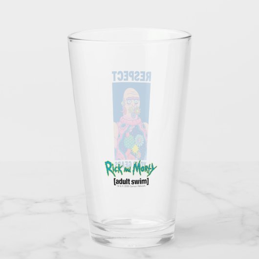 RICK UND MEHR™| Respektieren Sie Ihre Geber Glas (Rückseite)