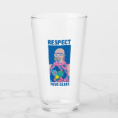 RICK UND MEHR™| Respektieren Sie Ihre Geber Glas (Vorderseite)