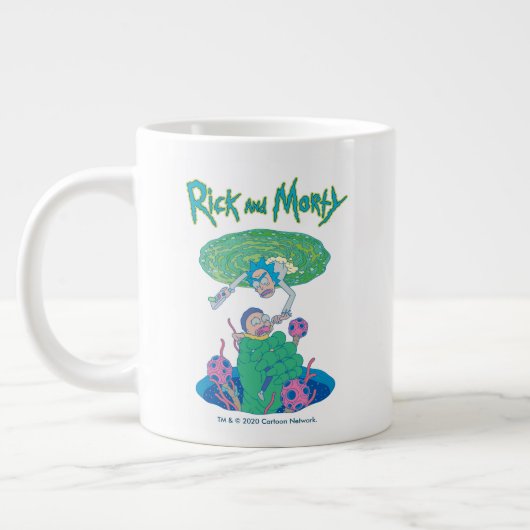 RICK UND MEHR™| Rettung des Portals Jumbo-Tasse (Links)