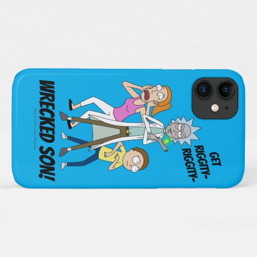 RICK UND MEHR™| Rick, Morty und Sommer Case-Mate iPhone Hülle (Rückseite (Horizontal))