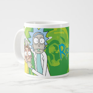 RICK UND MEHR™  Schauen Sie sich das an Jumbo-Tasse