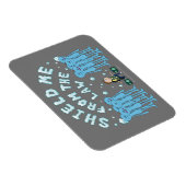 RICK UND MEHR™| Schutz vor dem Gesetz Magnet (Rechte Seite)