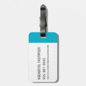 RICK UND MEHR™| Smith Familienoberhaupt Gepäckanhänger (Rückseite vertikal)