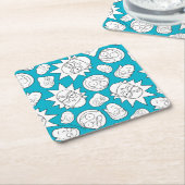 RICK UND MEHR™| Smith Familienoberhaupt Rechteckiger Pappuntersetzer (angewinkelt)