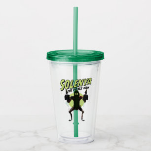 RICK UND MEHR™ Solenya - Der Pickle Man Acryltrinkbecher