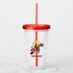 RICK UND MEHR™ Space Beth Defiant Crew Acryltrinkbecher