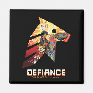RICK UND MEHR™  Space Beth Defiant Crew Magnet