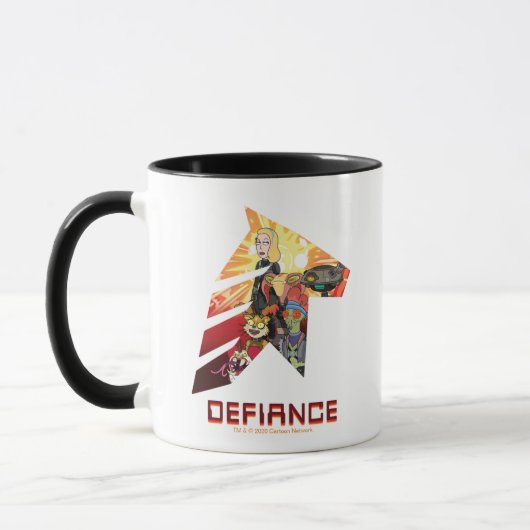 RICK UND MEHR™| Space Beth Defiant Crew Tasse (Links)