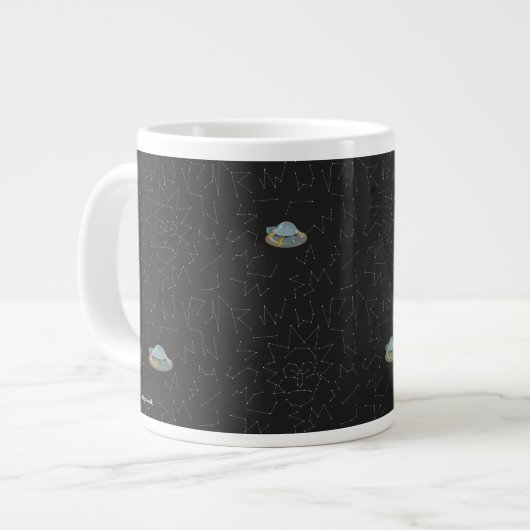 RICK UND MEHR™| Sternbild Jumbo-Tasse (Vorderseite Links)