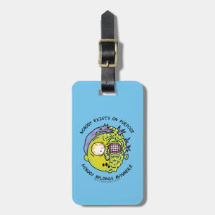 RICK UND MEHR™  Stilisierter Morty Fly Quote Gepäckanhänger