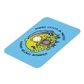 RICK UND MEHR™| Stilisierter Morty Fly Quote Magnet (Linke Seite)