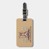 RICK UND MEHR™| Unproduktive Gepäckanhänger (Vorderseite vertikal)