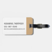 RICK UND MEHR™| Unproduktive Gepäckanhänger (Rückseite horizontal)