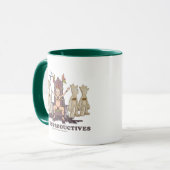 RICK UND MEHR™| Unproduktive Tasse (Vorderseite Links)