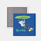 RICK UND MEHR™| Verlassen des Portals Magnet (Vorderseite/Rückseite)