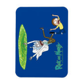 RICK UND MEHR™| Verlassen des Portals Magnet (Vertikal)