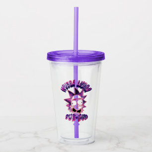 RICK UND MEHR™ Wubba Lubba Dub Acryltrinkbecher
