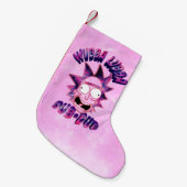 RICK UND MEHR™| Wubba Lubba Dub Kleiner Weihnachtsstrumpf (Vorderansicht (hängend))
