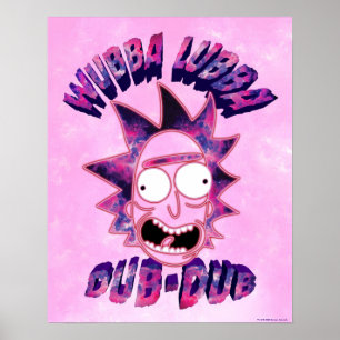 RICK UND MEHR™ Wubba Lubba Dub Poster