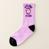RICK UND MEHR™| Wubba Lubba Dub Socken (Links - Außen)