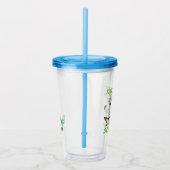 RICK UND MEHR™| Zeit zum Schwifzen Acryltrinkbecher (Rechts)