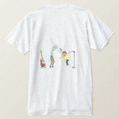 Rick und Mörtelei T-Shirt (Design Rückseite)
