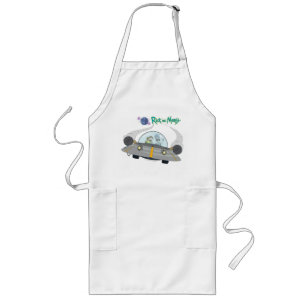 RICK UND MORTY™   Abfliegen im Raumschiff Lange Schürze