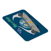 RICK UND MORTY™ | Abfliegen im Raumschiff Magnet (Rechte Seite)