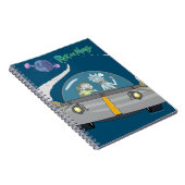 RICK UND MORTY™ | Abfliegen im Raumschiff Notizblock (Rechte Seite)