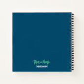 RICK UND MORTY™ | Abfliegen im Raumschiff Notizblock (Rückseite)