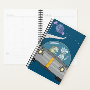 RICK UND MORTY™ Abfliegen im Raumschiff Planer