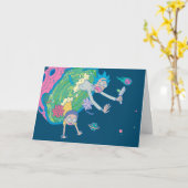 RICK UND MORTY™ | Absturz vom infizierten Portal Karte (Gelbe Blume)