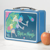 RICK UND MORTY™ | Absturz vom infizierten Portal Metall Brotdose (Beispiel)