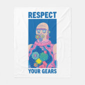 RICK UND MORTY™ | Achten Sie auf Ihre Geere Fleecedecke (Vorderseite)