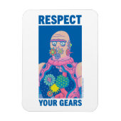 RICK UND MORTY™ | Achten Sie auf Ihre Geere Magnet (Vertikal)