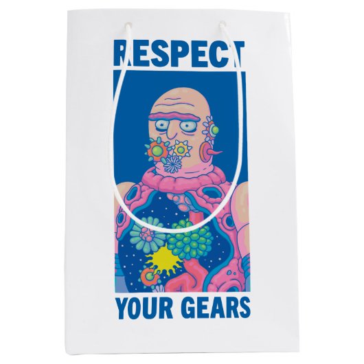 RICK UND MORTY™ | Achten Sie auf Ihre Geere Mittlere Geschenktüte (Vorderseite)
